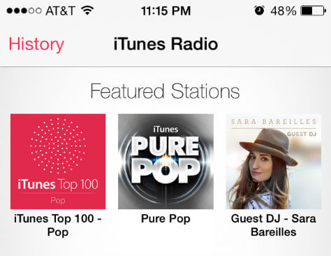 itunes radio