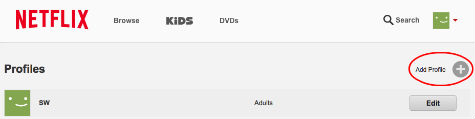 netflix add profile
