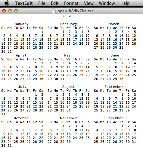 A Simple Trick to Print Any Year Calendar from MAC - 20