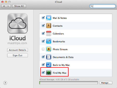 comment configurer icloud sur mac