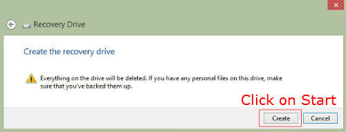 Create a System Recovery Drive for Windows 8 1 - 8