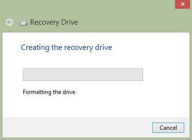 recovery drive