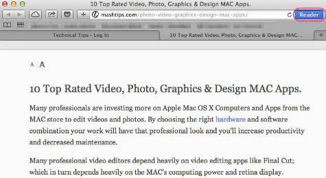Get Safari Reader Feature in Chrome and FireFox for A Clean Webpage - 24