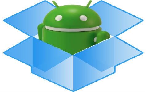 android dropbox folder