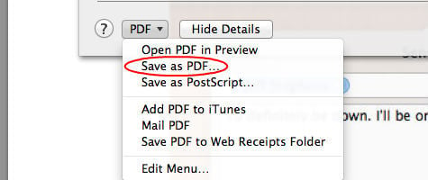 convert pdf to mac pages