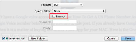 mac pdf encrypt