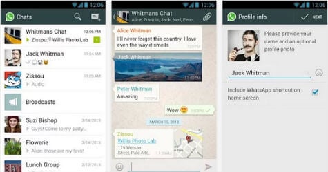 android whatsapp