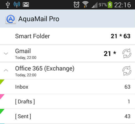 Top 7 Free Android Email Apps  Client  for all Email Accounts - 34