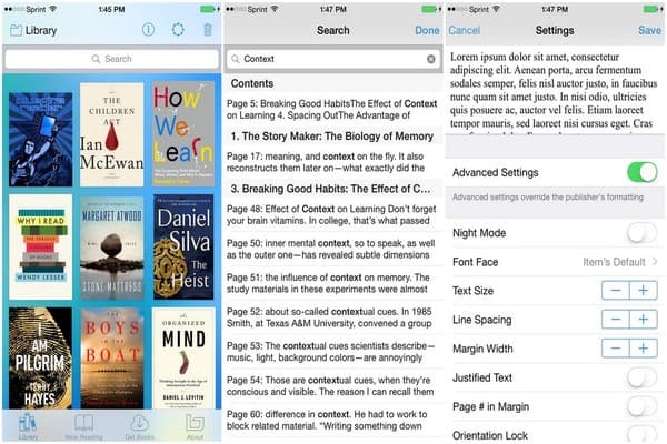 12 Best E Book Reader Apps for iPad and iPhone - 8