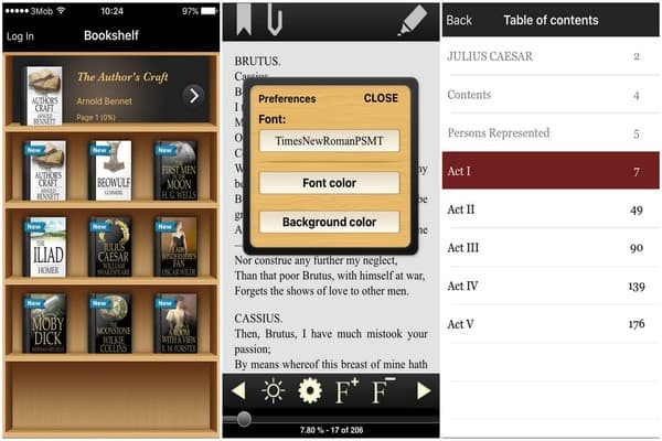 12 Best E Book Reader Apps for iPad and iPhone - 36