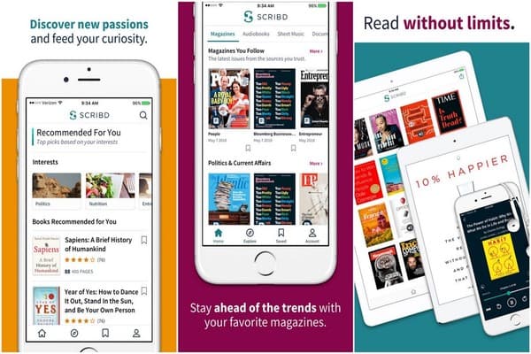 12 Best E Book Reader Apps for iPad and iPhone - 99