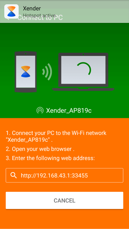 Xender Android