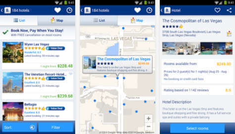 android hotel booking