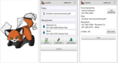 fritz fax app android