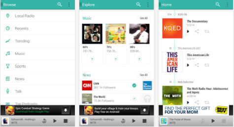 7 Free Radio Apps for Android Phone and Tablet - 70