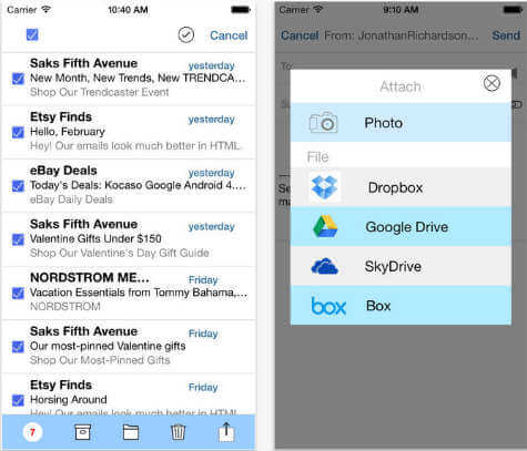 How to Send Multiple Email Attachments from iPhone and iPad  - 84