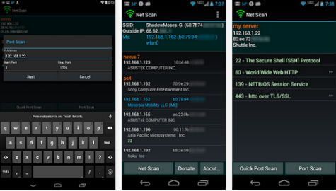 iNet Network Scanner for android instal