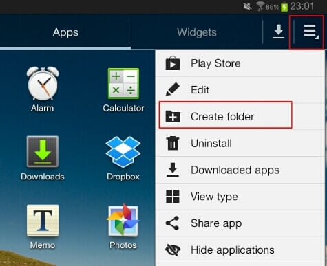 How to Arrange App Icons in Android Home Screen and App Screen - 83