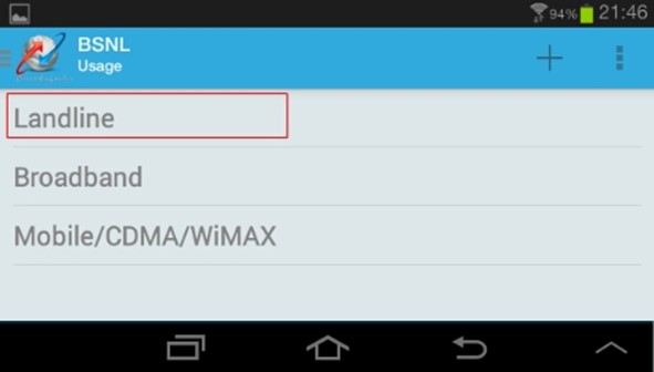 How to Get BSNL Usage Summary Quickly in BSNL App - 56