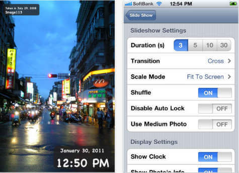10 Free iOS Apps to Convert iPad to Digital Photo Frame  - 11