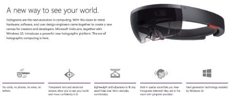 microsoft hololens