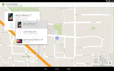 google Android Device Manager