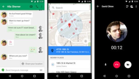 Hangouts Android app