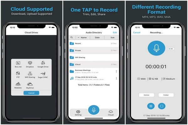 12 Best Apps to Record iOS Voice Memos into Dropbox  Cloud Drives  - 46