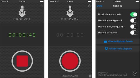 12 Best Apps to Record iOS Voice Memos into Dropbox  Cloud Drives  - 93