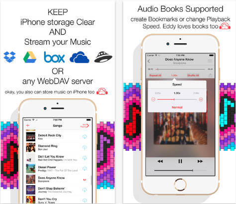 free iphone music player app no itunes