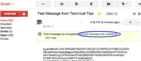 How to Send Encrypted or Password Protected Emails for Free  - 28