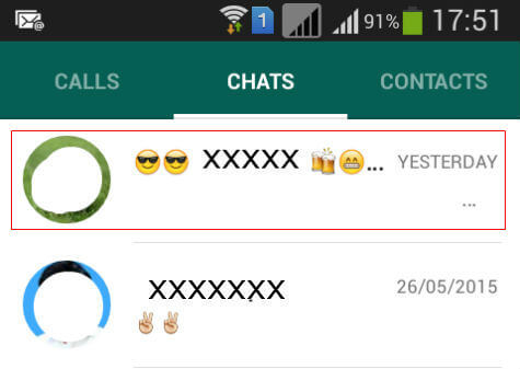 mute Whatsapp messages