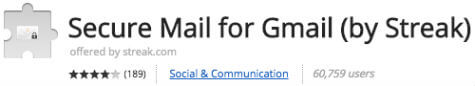 secure gmail chrome extension