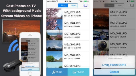 8 Free iOS Apps to Stream Videos and Photos to Chromecast  - 1