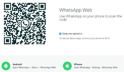 whatsapp web app