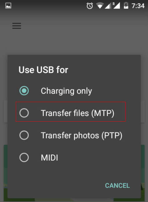 How to Access Android 6 Marshmallow Files using USB to Windows - 9