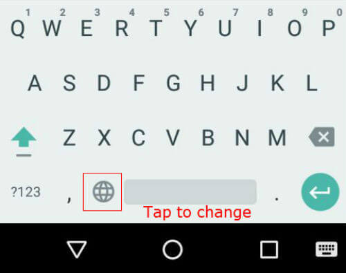 android language select