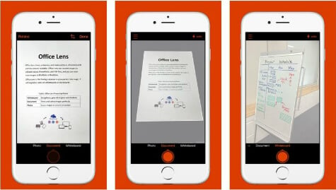 iOS Office Lens