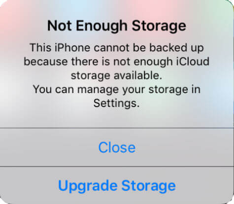 How to Manage iOS Storage Setting to Solve iCloud Backup Error  - 83