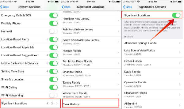 Turn Off iPhone Location Tracking