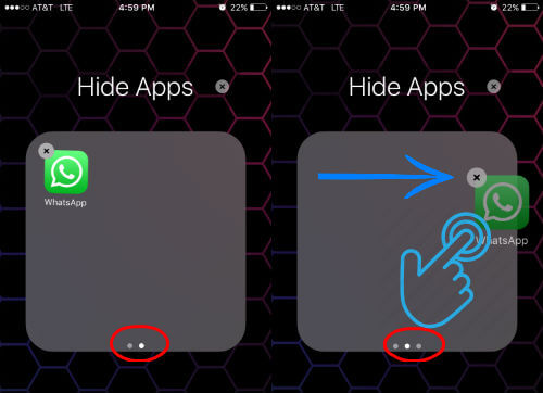 This simple trick can hide any iOS App without rooting  - 94