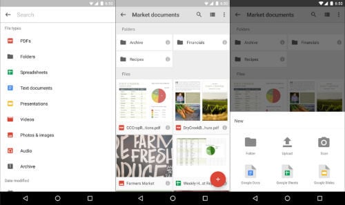 Android Google Drive