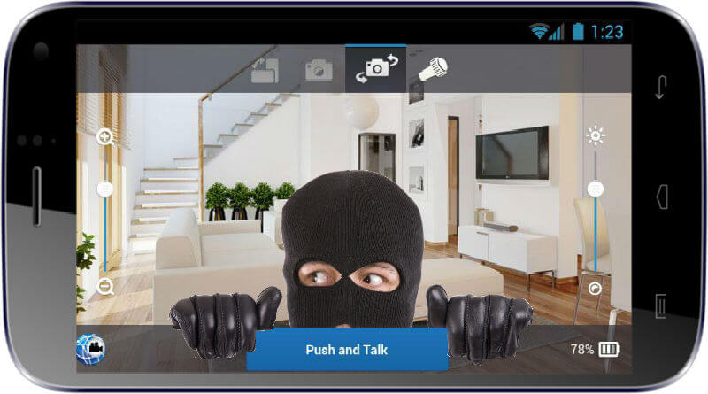 Android Security Camera App