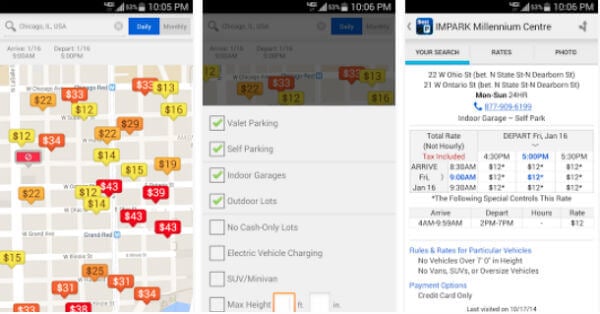 Android Apps Locate Parked Car   Parking Garages Near Me - 80