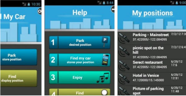 Android Apps Locate Parked Car   Parking Garages Near Me - 56