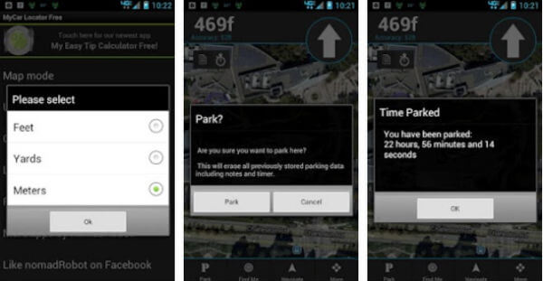 Android Apps Locate Parked Car   Parking Garages Near Me - 35