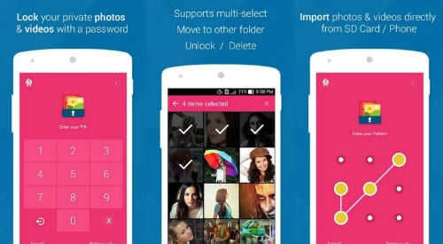 Photo and Video Locker android app