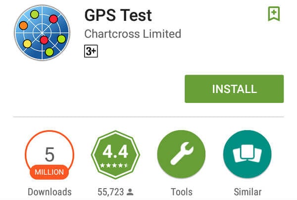Android GPS Test App