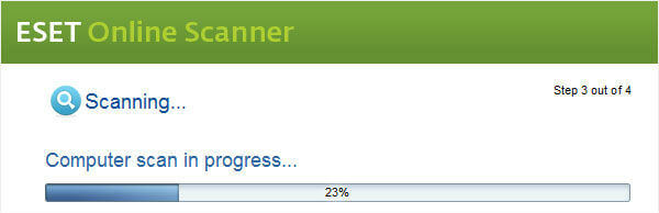 Eset Online Scanner
