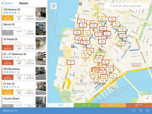 Parkopedia Parking